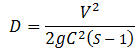 riprap equation