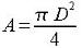 Tank area equation