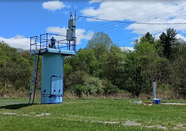 Groundwater pumping well